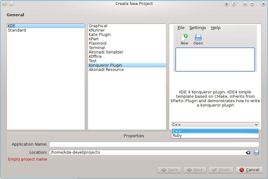 kdevelop arduino